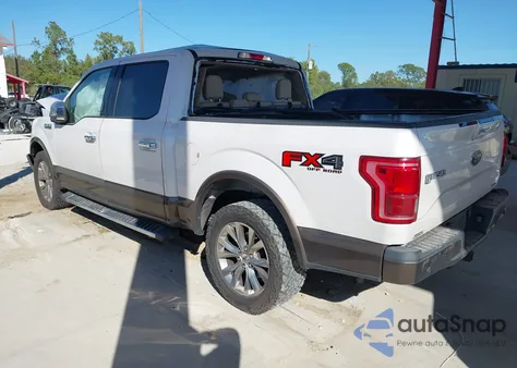 2016 Ford F-150 Lariat z USA, uszkodzony, nr VIN 1FTEW1EF9GKF41246
